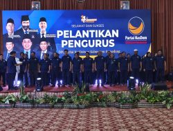 Pelantikan Pengurus DPC NasDem se-Sumedang, Targetkan Konsolidasi Tuntas dan Raih Kursi 2029