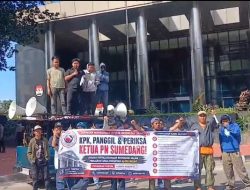 Mahasiswa Geruduk KPK, Soroti Pencairan Dana Tol Cisumdawu di PN Sumedang yang Diduga Bermasalah