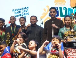 Atlet dan Pelajar Berprestasi Diganjar Penghargaan diPuncak Hari Jadi Sumedang ke-448