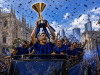 Lautaro Martinez Pimpin Parade Juara Inter Milan di Kota Milan