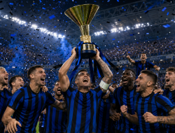 Inter Milan Tetap Pesta Juara Meski Ditahan Verona 1-1
