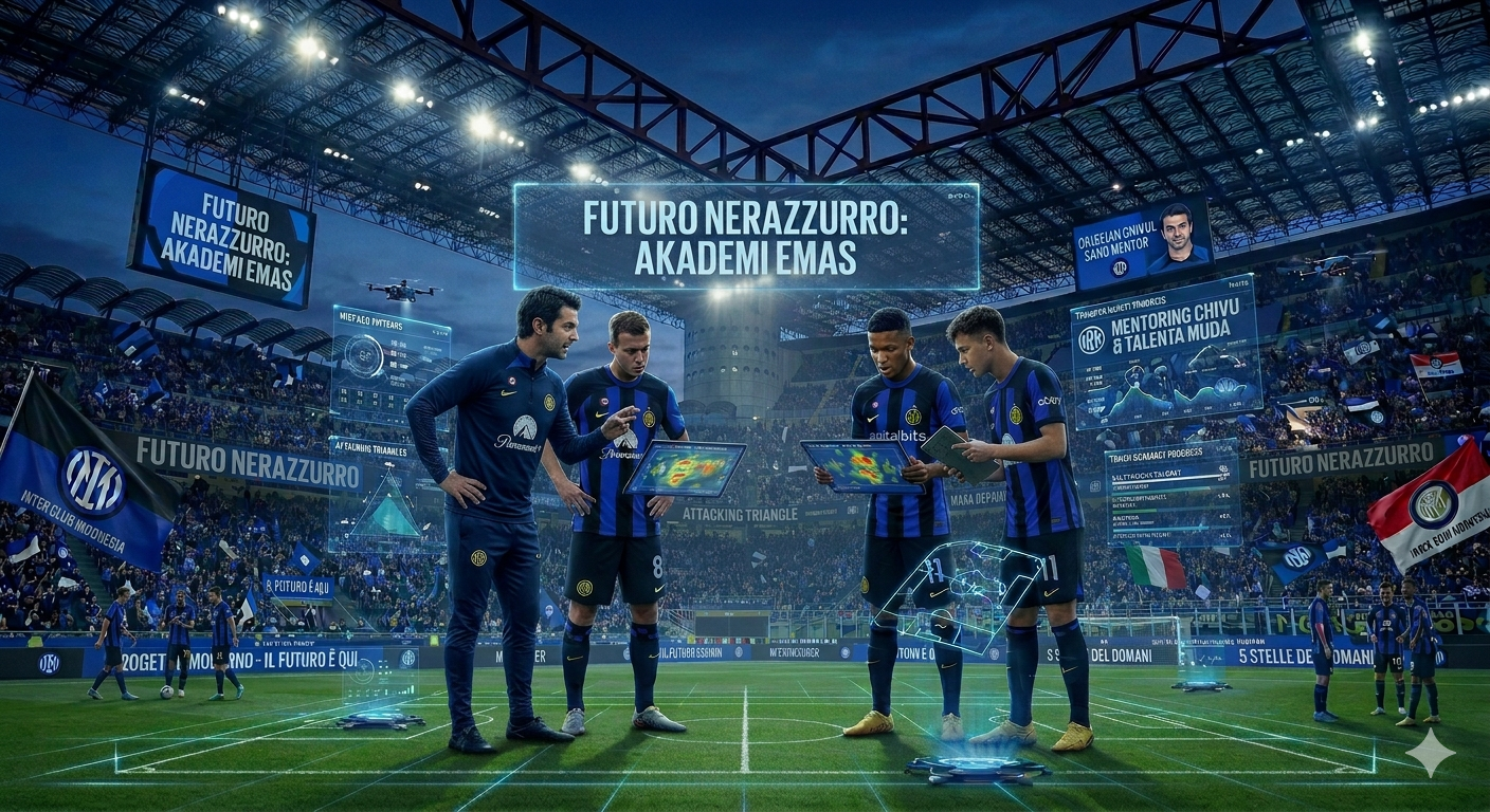 Ilustrasi Cristian Chivu ubah DNA permainan Inter Milan