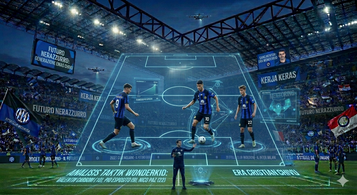 Ilustrasi Wonderkid Inter Milan era Cristian Chivu