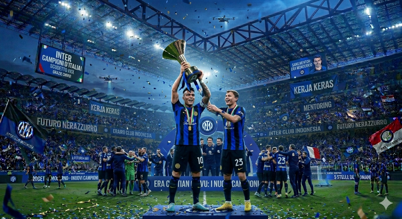Ilustrasi Cristian Chivu bawa Inter Milan raih gelar