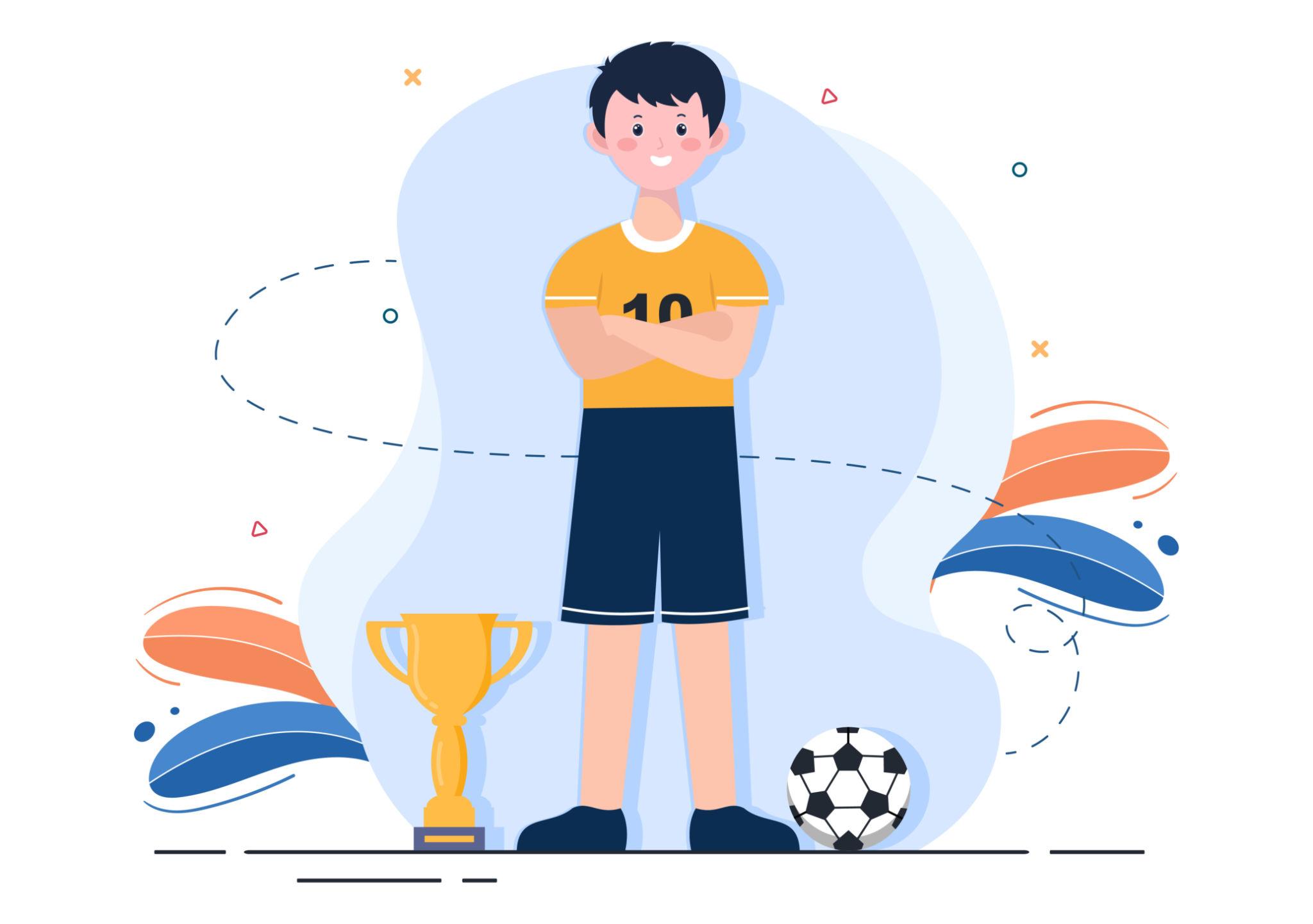 Ilustrasi pemain muda Inter Milan