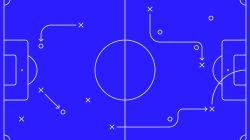 Ilustrasi taktik Inter Milan dengan beberapa posisi yang perlu diperkuat.
