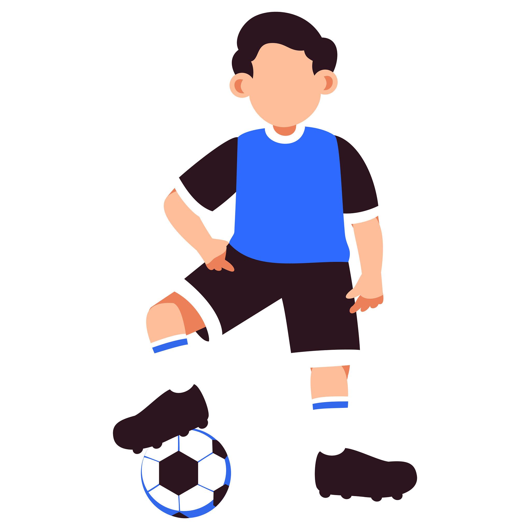 Ilustrasi wonderkid Inter Milan dengan nuansa biru hitam.