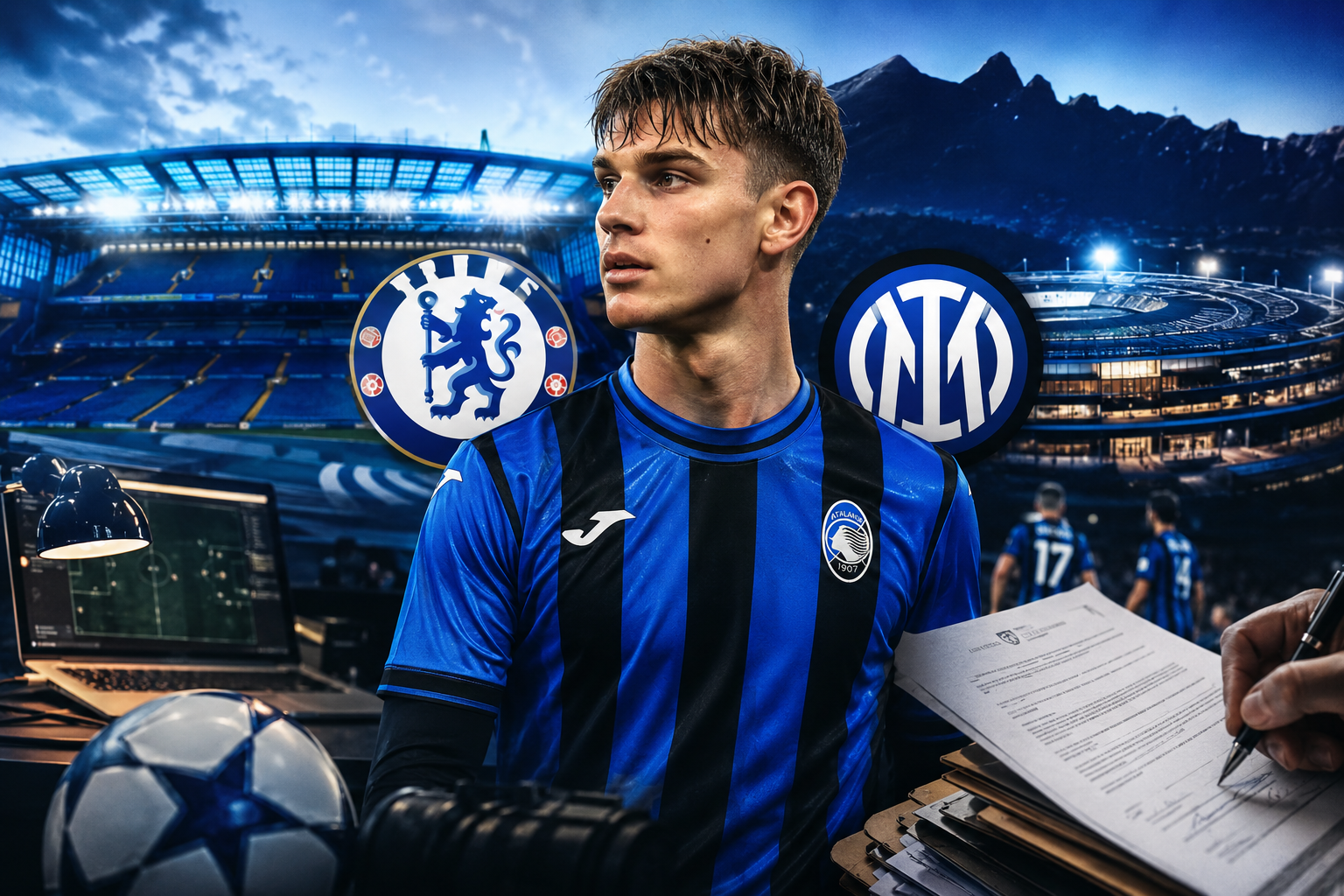 Ilustrasi Marco Palestra dikabarkan mencapai kesepakatan bergabung dengan Chelsea meski sebelumnya menjadi target utama Inter Milan.