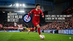 Ilustrasi Curtis Jones dikaitkan dengan transfer ke Inter Milan pada bursa transfer musim panas 2026