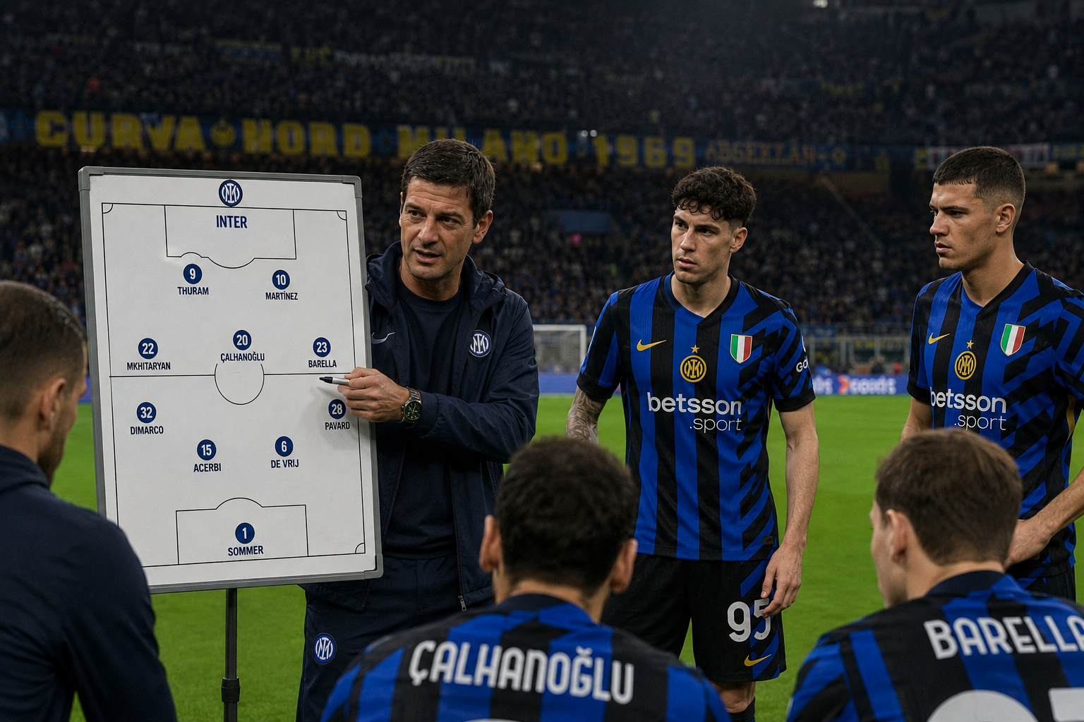 Ilustrasi Cristian Chivu menyiapkan formasi ideal Inter Milan untuk musim 2026/2027