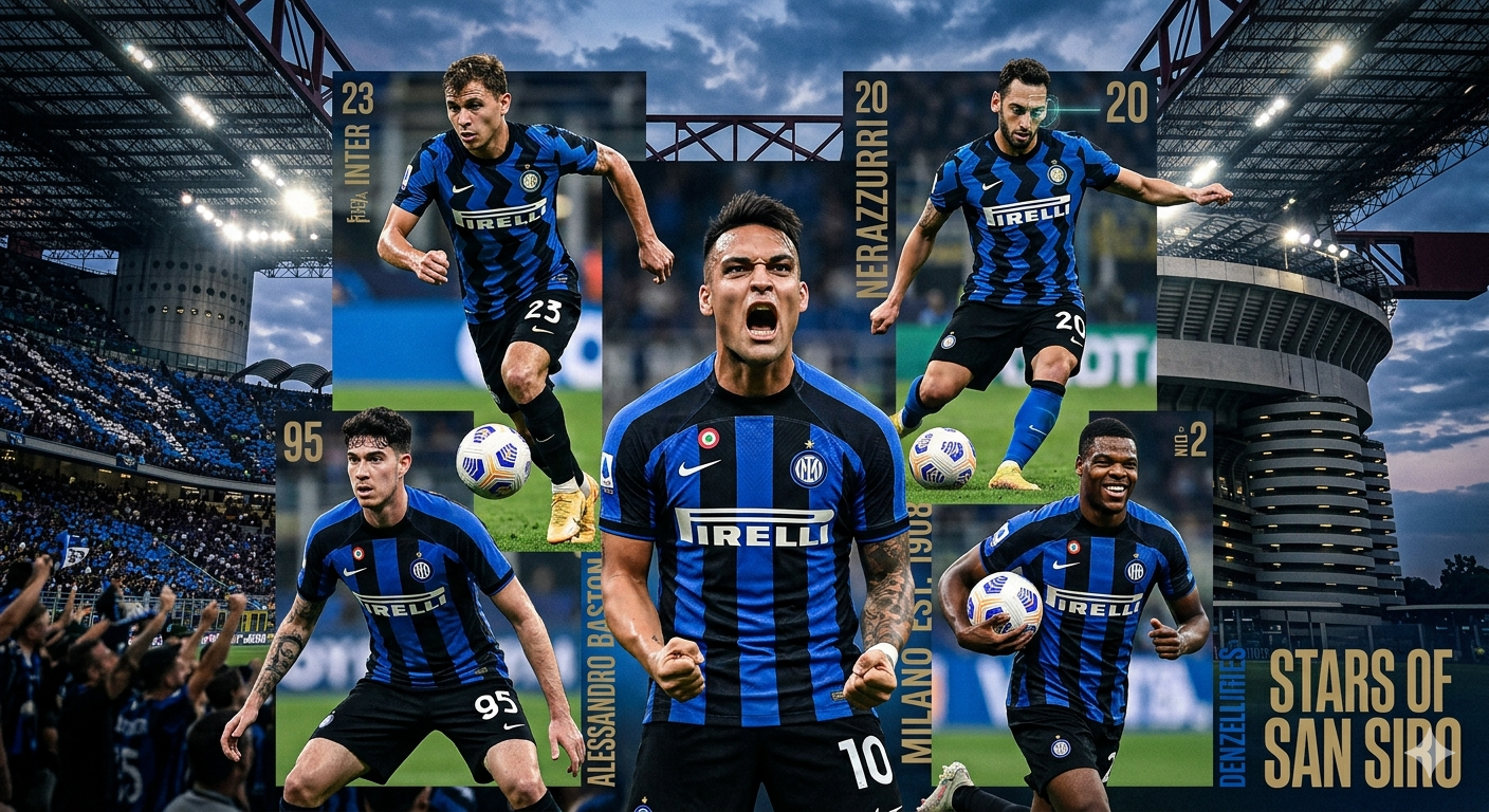 Ilustrasi Transfer terbaik Inter Milan dalam 10 tahun terakhir