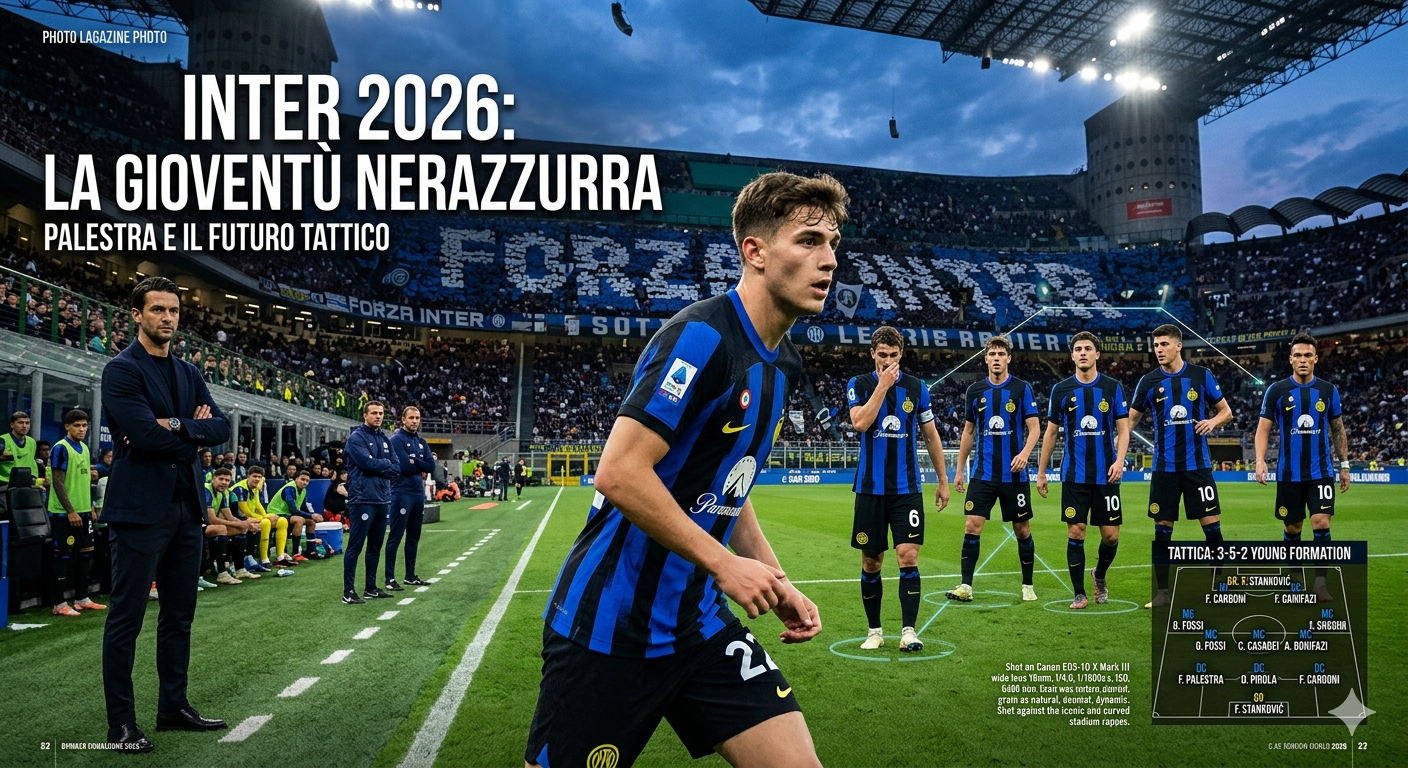 Ilustrasi Prediksi Starting XI Inter Milan 2026 dengan Marco Palestra