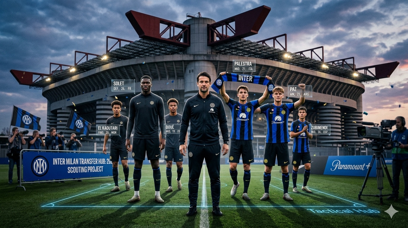 Ilustrasi Sejumlah pemain incaran Inter Milan untuk memperkuat skuad musim 2026/2027