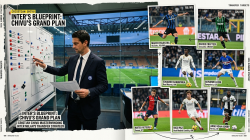 Ilustrasi Cristian Chivu memantau sejumlah pemain incaran Inter Milan pada bursa transfer musim 2026/2027