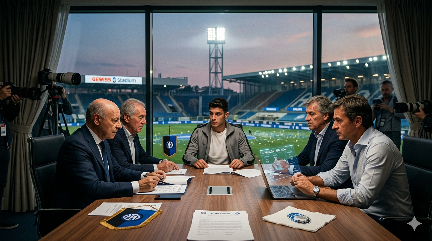 Ilustrasi Marco Palestra masih menjadi target utama Inter Milan pada bursa transfer musim panas 2026.