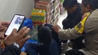Diduga Hendak Rampok Kasir Alfamart, Seorang Pria di Sumedang Diamankan Polisi