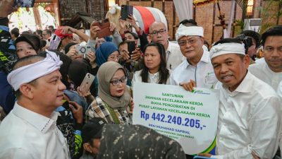Lindungi Pekerja Rentan, BPJS Ketenagakerjaan dan Pemprov Jabar Salurkan Manfaat Rp49,3 Miliar dan Perluas Cakupan Perlindungan