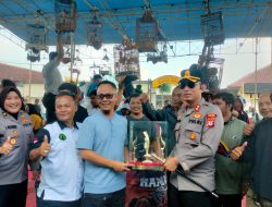 Ratusan Kicau Mania dari Berbagai Daerah Ramaikan Lomba Burung Kapolres Sumedang Cup