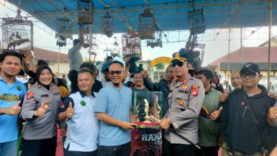 Ratusan Kicau Mania dari Berbagai Daerah Ramaikan Lomba Burung Kapolres Sumedang Cup