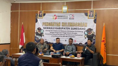 Tingkatkan Partisipasi Demokrasi Generasi Muda, Bawaslu Sumedang Perkuat Kemitraan Strategis