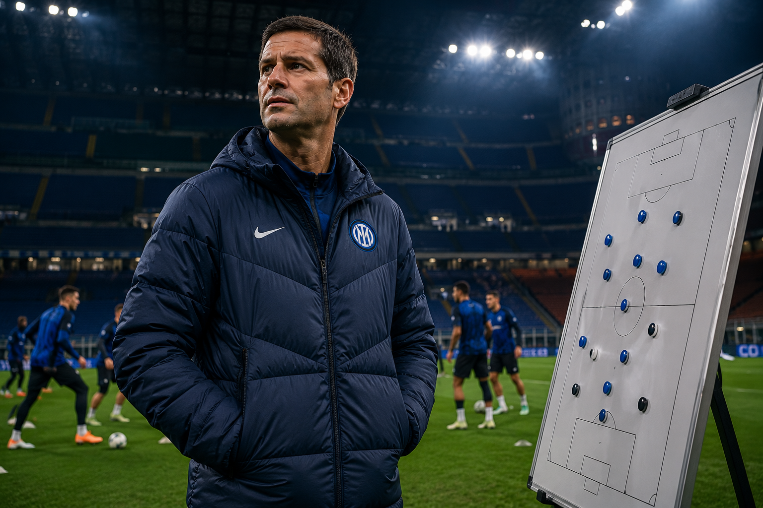 Ilustrasi Cristian Chivu memimpin proyek baru Inter Milan dengan fokus regenerasi dan pengembangan pemain muda.