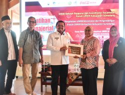 Perkuat Organisasi hingga Tingkat Kecamatan, Forum UMKM Sumedang Dilatih Manajerial Usaha