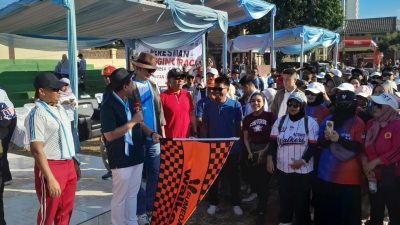 Bupati Sumedang Resmikan Jogging Track Desa Cikeruh dan Lalagoon Waterpark
