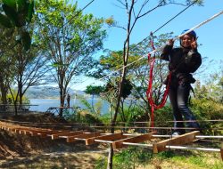 Liburan di Sumedang Makin Seru! Tanjung Duriat Hadirkan Wahana Outbound Baru dengan Panorama Sunrise Jatigede