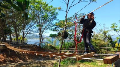 Liburan di Sumedang Makin Seru! Tanjung Duriat Hadirkan Wahana Outbound Baru dengan Panorama Sunrise Jatigede
