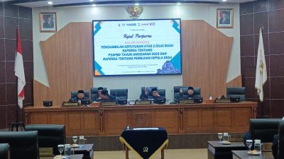 DPRD Sumedang Setujui Raperda Pemilihan Kepala Desa Tahun 2026 Menjadi Peraturan Daerah