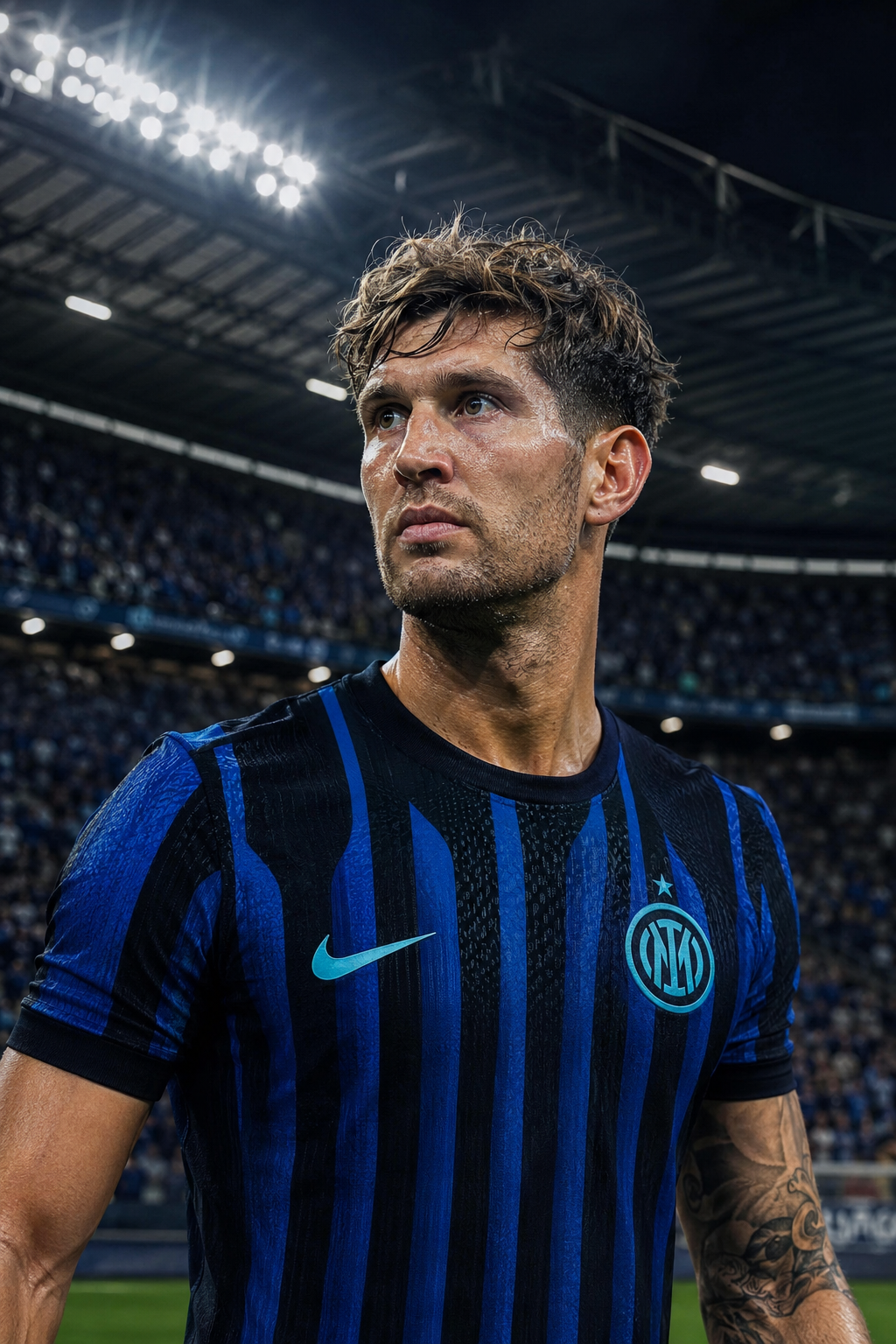Ilustrasi John Stones resmi bergabung dengan Inter Milan