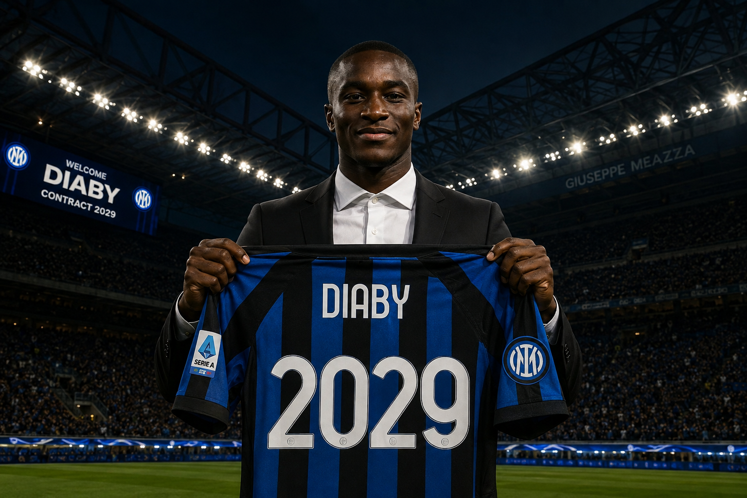 Ilustrasi Moussa Diaby target transfer Inter Milan musim panas 2026
