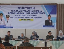 Siapkan Masa Depan yang Lebih Baik, BPJS Ketenagakerjaan Tutup Program Persiapan Kerja di BLK Sumedang