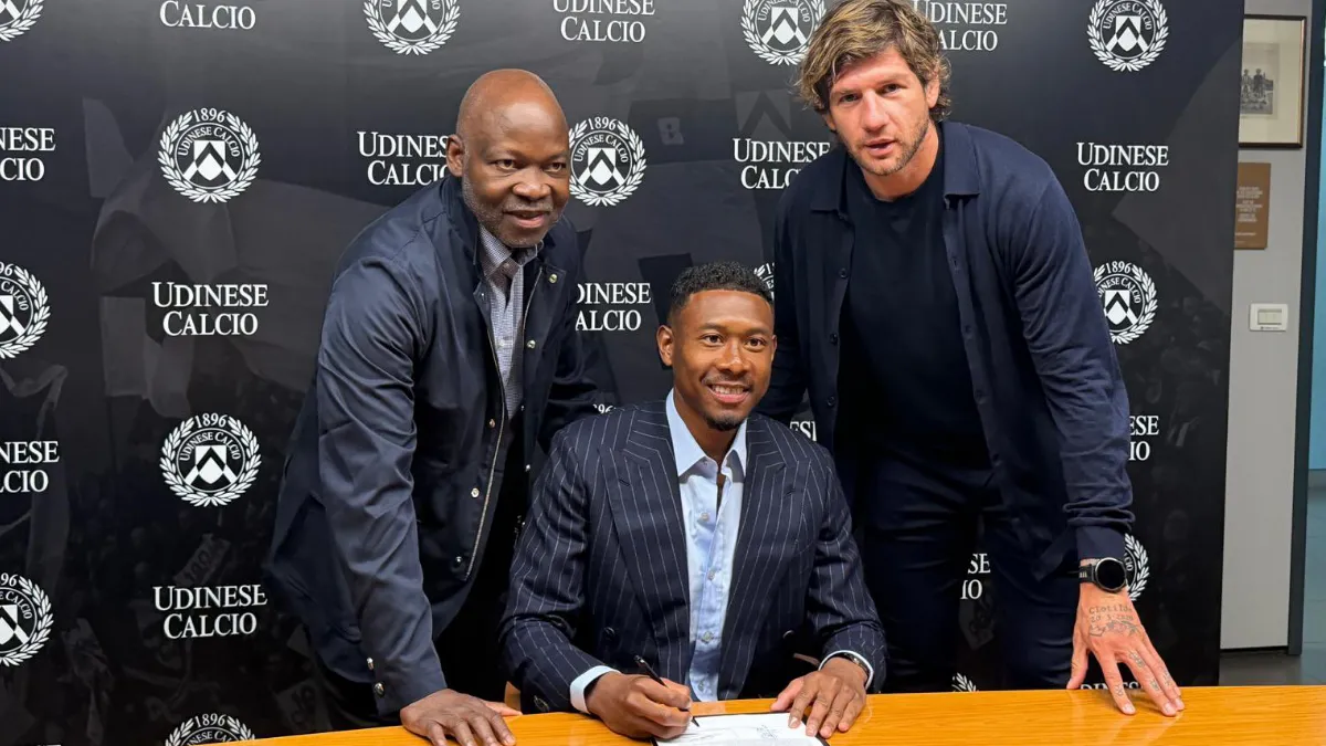 David Alaba Resmi Berseragam Udinese