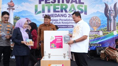 Festival Literasi Sumedang Dimulai, Dony Ingatkan Warga Jangan Asal Sebar Informasi