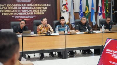 KPU Sumedang Perketat Pemutakhiran Data Pemilih, 22 Kecamatan Jadi Sasaran Coklitas