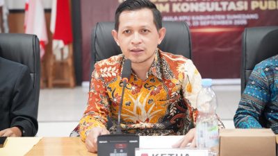 KPU Sumedang Bedah Layanan Data Pemilih, Ogi: Jangan Sampai Masyarakat Kesulitan Mengakses