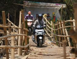 Jembatan Cipicung-Cibugel Sumedang Diperbaiki, Akses Warga Tetap Terjaga