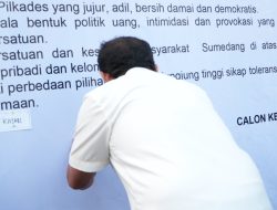 Deklarasi Damai Pilkades Sumedang, Bupati Ingatkan Calon Jangan Korbankan Persaudaraan