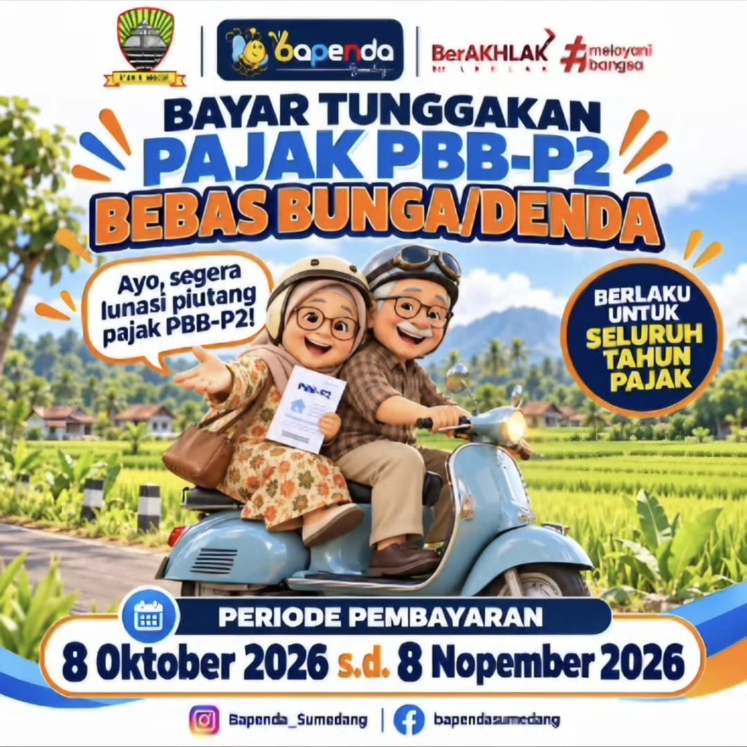 Bebas Denda Pajak Sumedang 2026